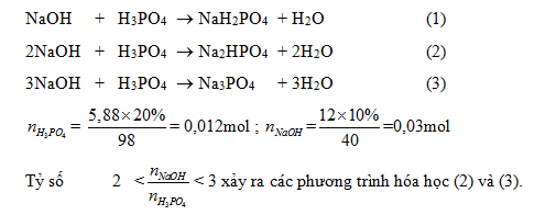 H3PO4 NaOH tỉ lệ 1 2: Phản ứng và ứng dụng trong công nghiệp