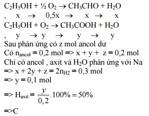 Oxi Hóa Alcol: Định nghĩa, Ứng dụng và Phản ứng Phụ