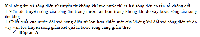 Sóng Điện Từ Truyền Từ Không Khí Vào Nước Thì Gì Xảy Ra? Khám Phá Hiện Tượng Và Ứng Dụng