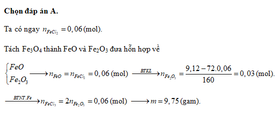 Cho 9 - 12 gam hỗn hợp gồm FeO, Fe2O3, Fe3O4: Phân tích và Ứng dụng