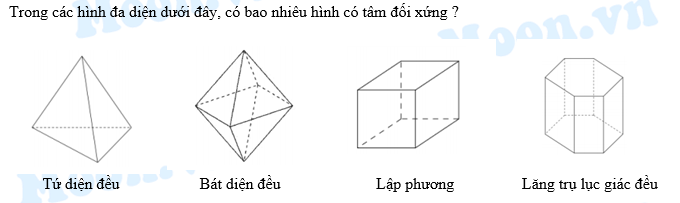 Hình đa diện nào có tâm đối xứng: Khám phá các khối hình học đặc biệt